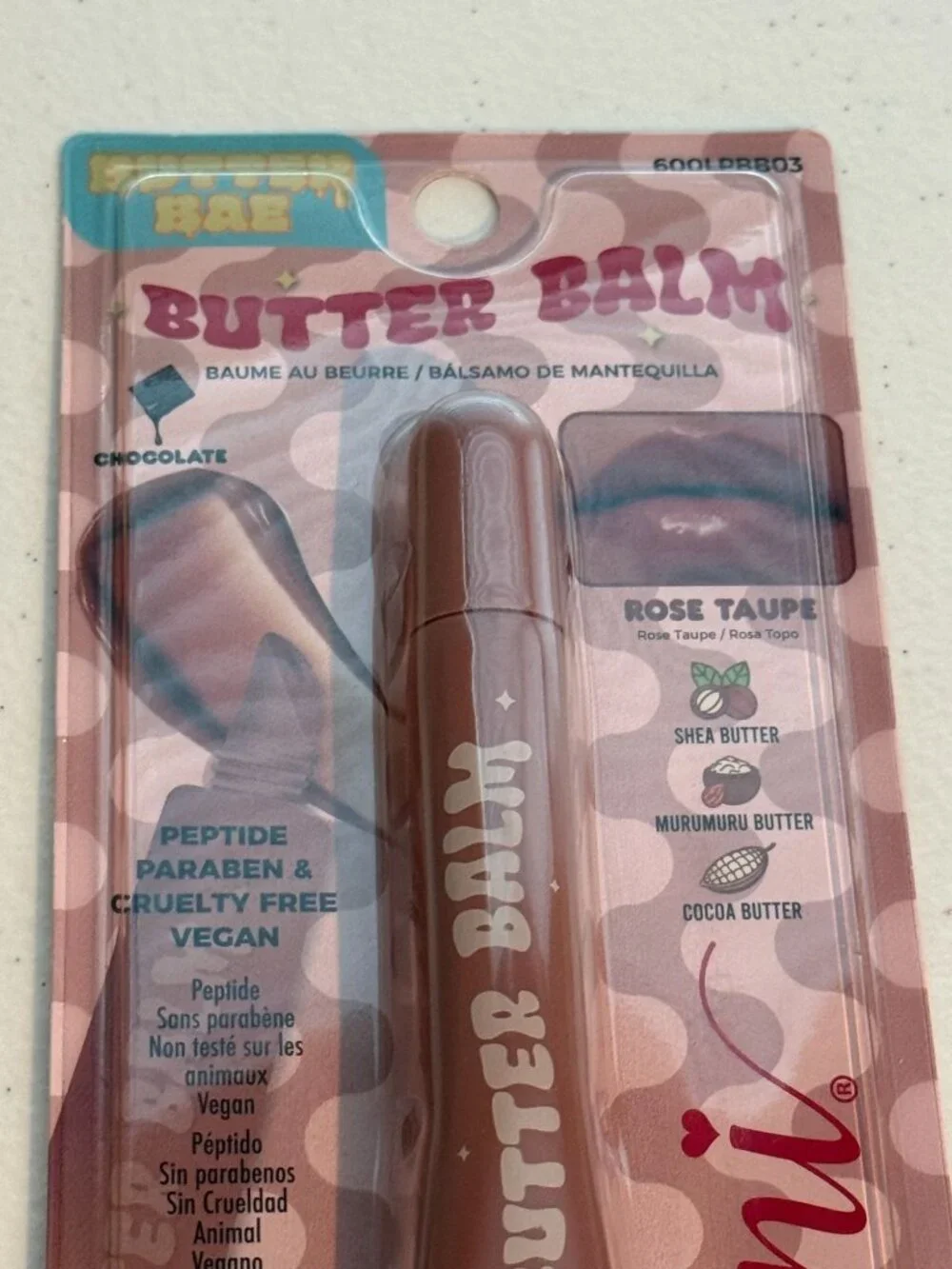 ioni Butter Balm Rose Taupe Tinted Lip Balm 0.35 oz New